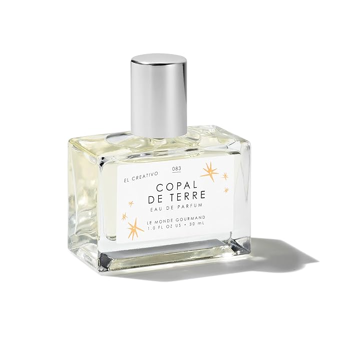 Le Monde Gourmand Copal de Terre Eau de Parfum Spray Perfume for Women, El Creativo, Golden Copal, Blue Cypress & Mexican Vanilla Scent, 1 fl oz (30 ml)