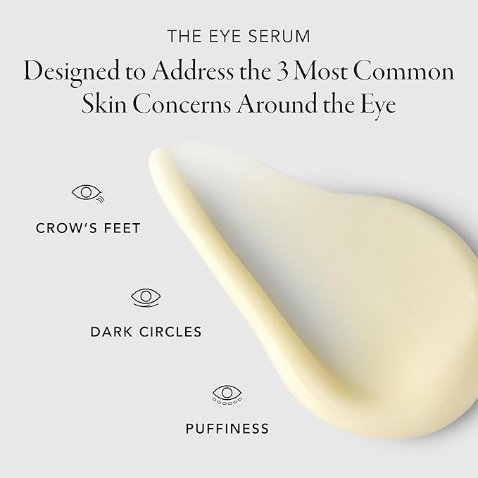 Caldera + Lab The Eye Serum | Men’s Anti-Aging Serum + Peptides, 0.5 Fl Oz