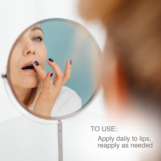 Pharmagel Lip Recovery Protectant – Moisturizing Lip Balm with Aloe Vera, Shea Butter, Peptides & Botanical Ingredients for Dry Lips, Smooth Base for Lipstick and Gloss, 0.5 oz