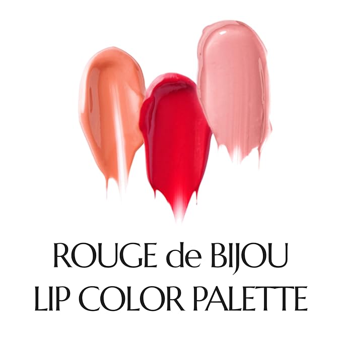 CHALLANS DE PARIS ROUGE de BIJOU Jewel Shine Lipstick – 274 ROSEA | Rosy Pink-Beige, Glossy Shine, Comfortable Hydration, Jewel Complex with Diamond • Ruby • Pearl Powders (274 ROSEA, 0.63 ounces)