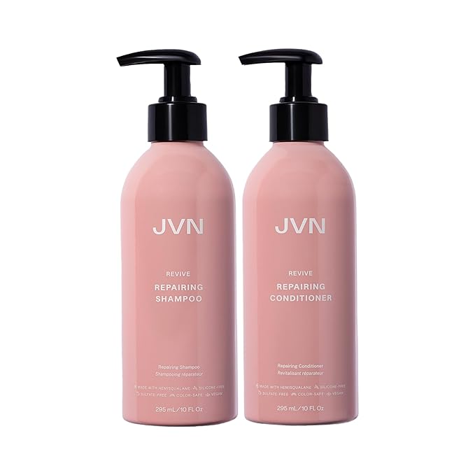 JVN Revive Repairing Shampoo & Conditioner Set, 20 Fl Oz