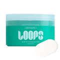LOOPS Milky Cleanser - Korean Skincare Facial Cleansing Pads, 60 count