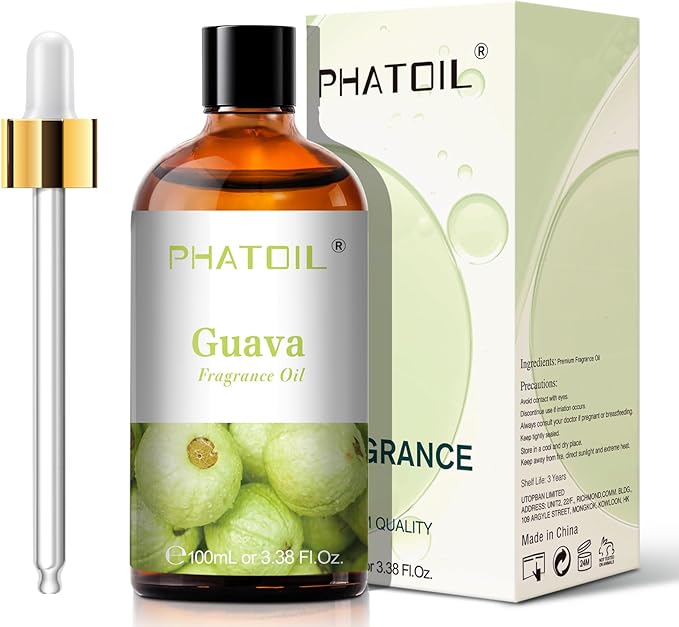 PHATOIL Guava Fragrance Oil for Diffuser Aromatherapy 3.38FL.OZ