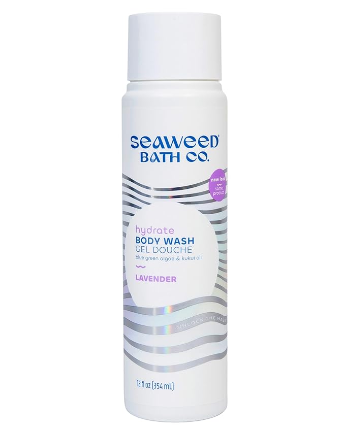 Seaweed Bath Co. Hydrate Body Wash, Lavender, 12 oz