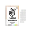 PEACE OUT Acne Day Dot Invisible Hydrocolloid Pimple Patches (20 count)
