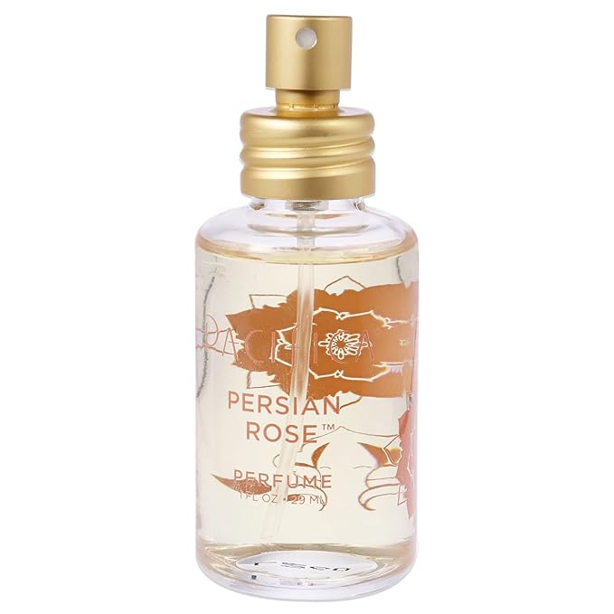 Pacifica Beauty Persian Rose Spray Perfume, Romantic Floral Fragrance, Vegan, Non-Toxic, Classic Feminine Scent with Natural Essential Oils, Cruelty-Free 1oz