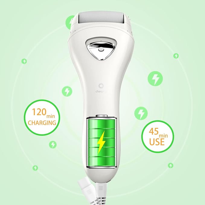 Electric Foot Callus Remover, Rechargeable Foot File for Dead Skin Care