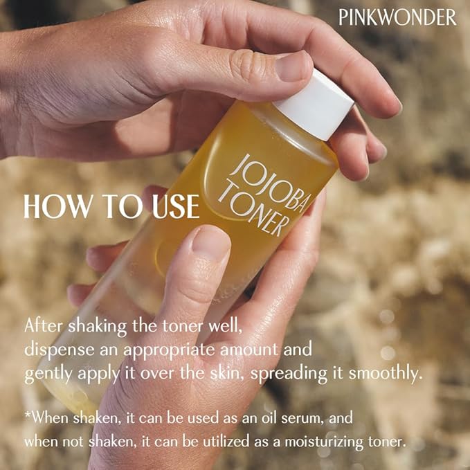 PINKWONDER Jojoba Facial Toner, Hydrating for Dry & Sensitive Skin 6.76oz