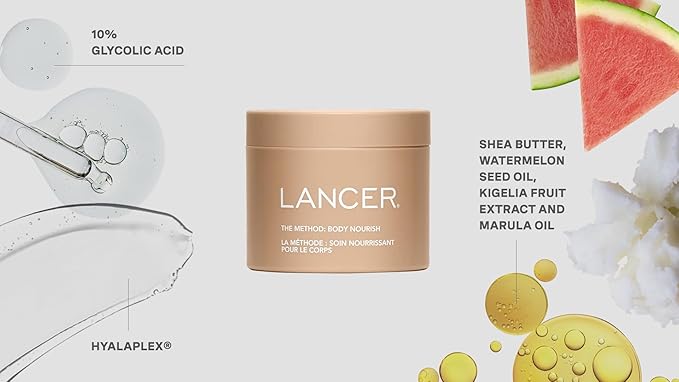 Lancer Skincare | The Method: Body Nourish | Body Moisturizer | 8.1fl oz