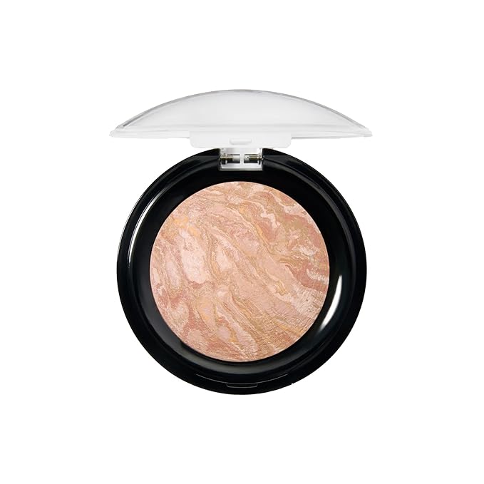 LAURA GELLER NEW YORK Award-Winning Baked Balance-n-Brighten Color Correcting, Travel Size, Powder Foundation – Fair – Handmade in Italy – Buildable, Matte Finish – For Mature Skin