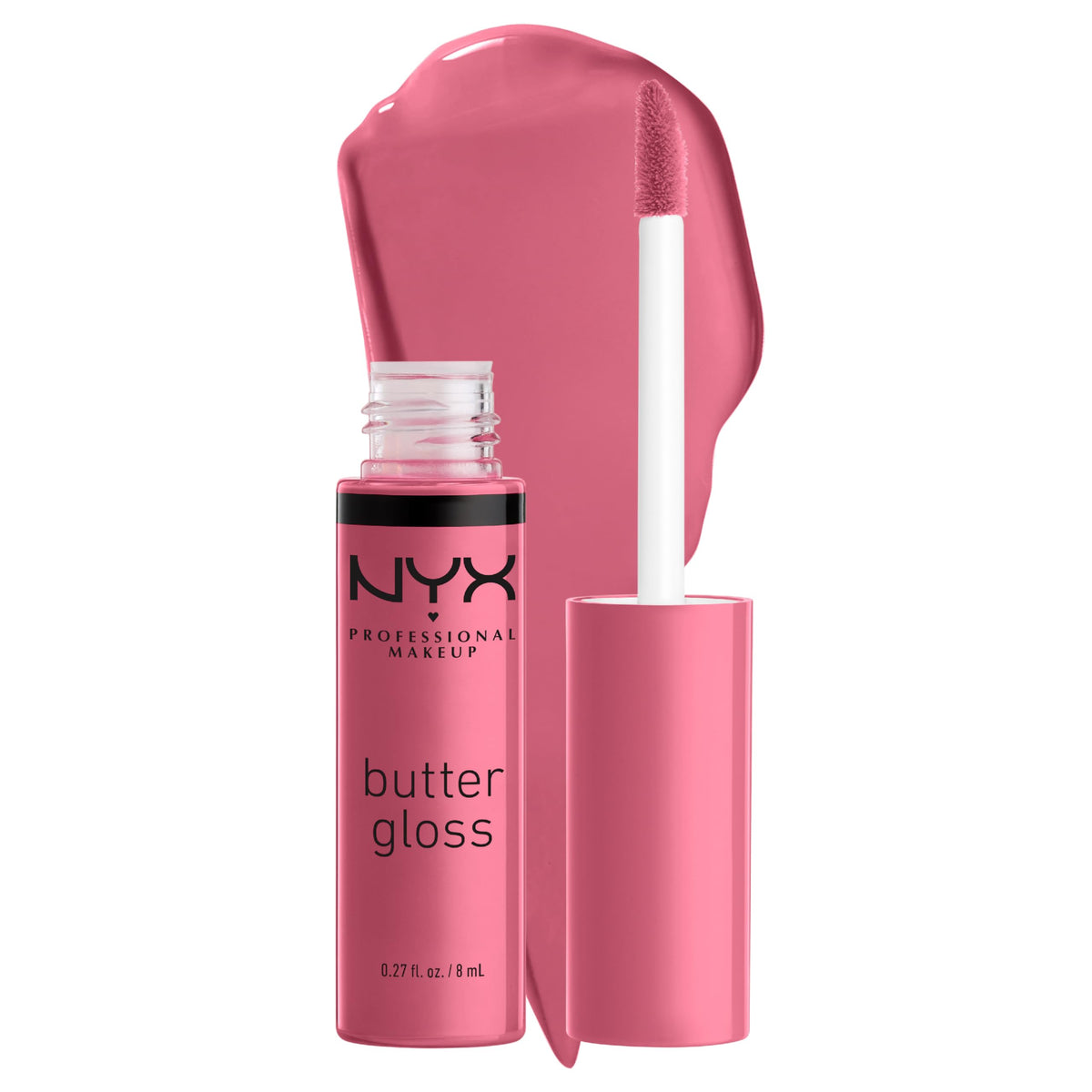 NYX PROFESSIONAL MAKEUP Butter Gloss, Non-Sticky Lip Gloss - Red Velvet (Deep Red)