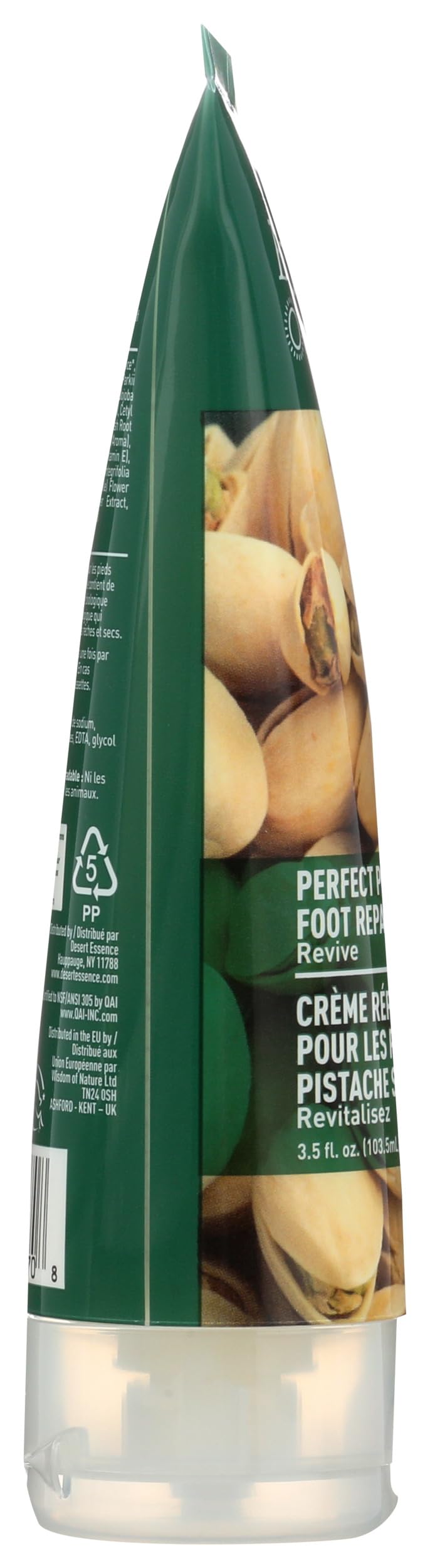 Desert Essence Pistachio Foot Repair Cream, 3.5 FZ