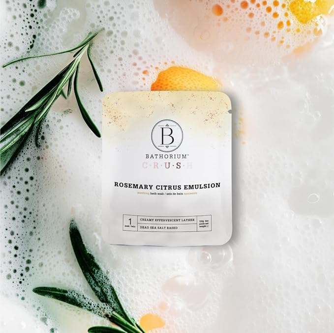 Bathorium Crush 8-Pack Bath Soak Discovery Set, 8 Blends, 4 oz Each