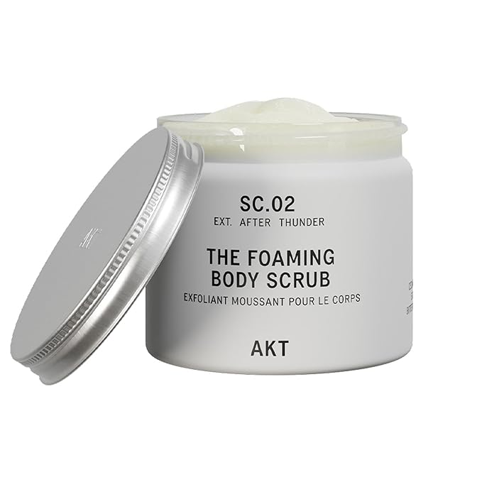 AKT The Foaming Body Scrub, SC.02 After Thunder, 8.4 Fl Oz, All Genders