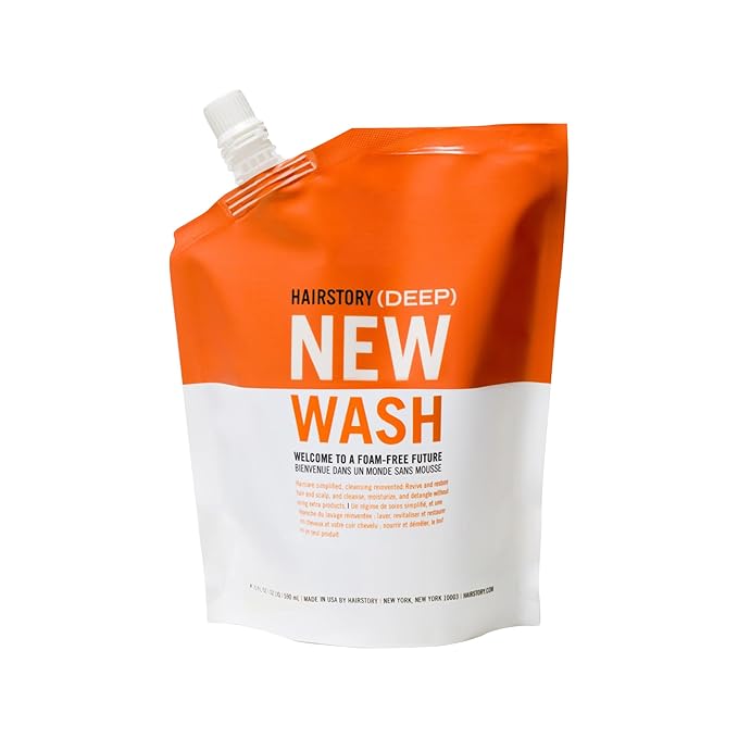 Hairstory New Wash Deep Clean for Oily Fine Hair 20 oz Refill