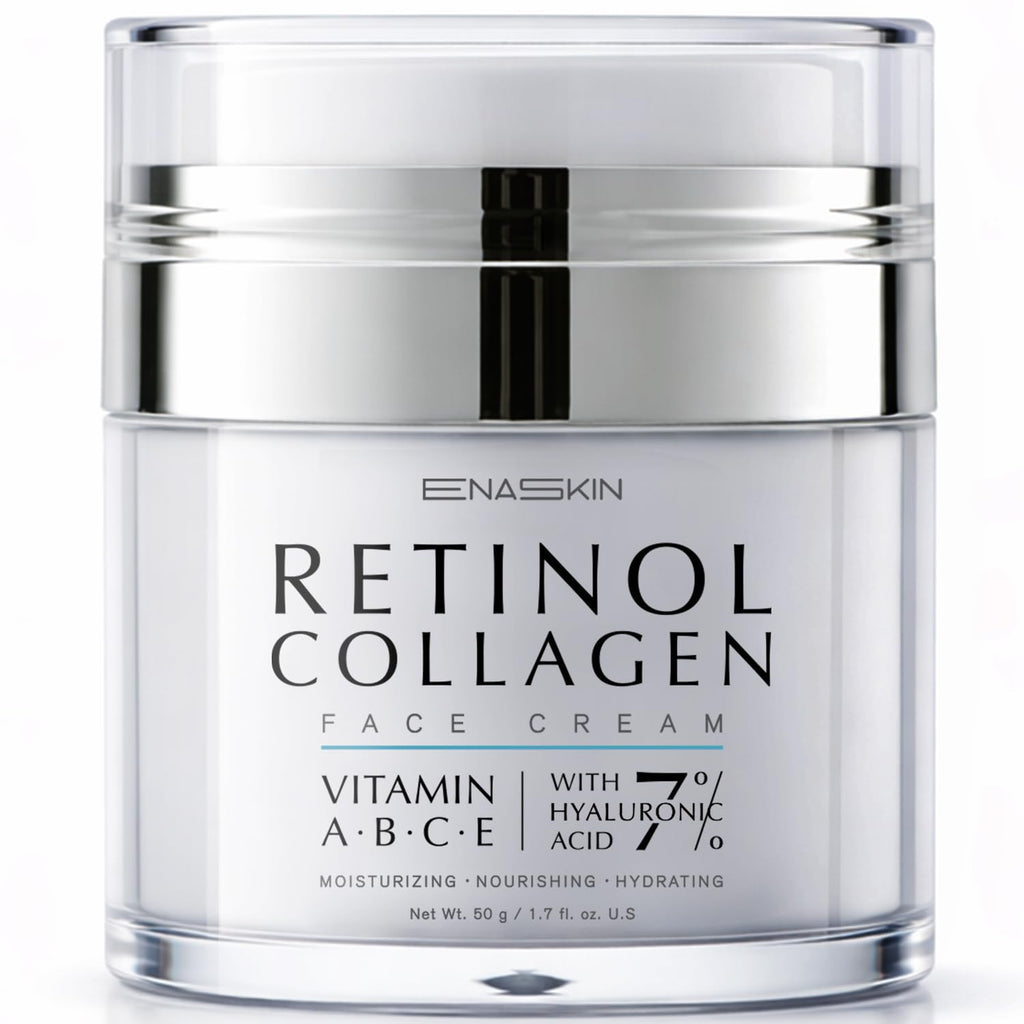 EnaSkin Retinol Collagen Face Cream for Wrinkles, Anti-Aging Moisturizer
