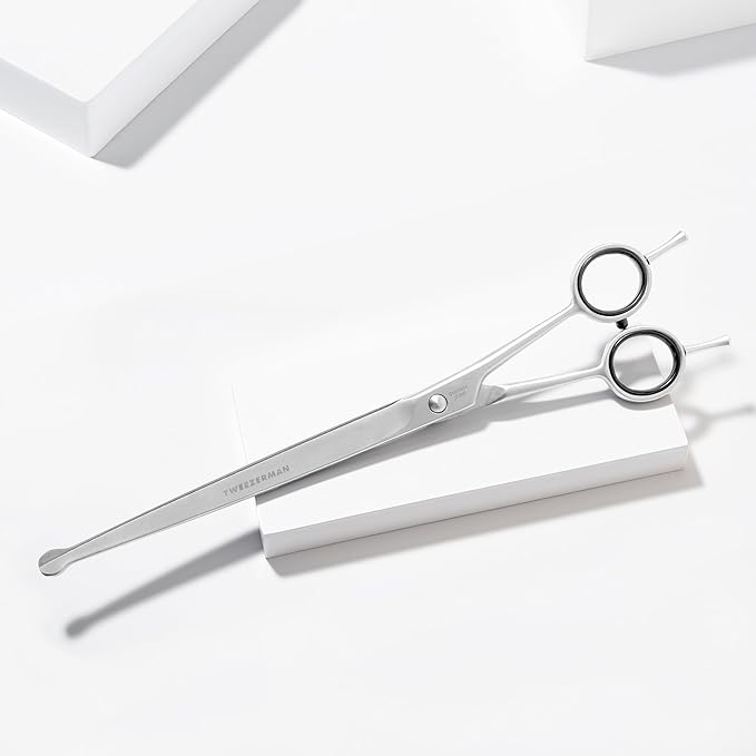 Tweezerman 9" Pet Grooming Shears-Safety Round Tips for Medium/Large Dogs