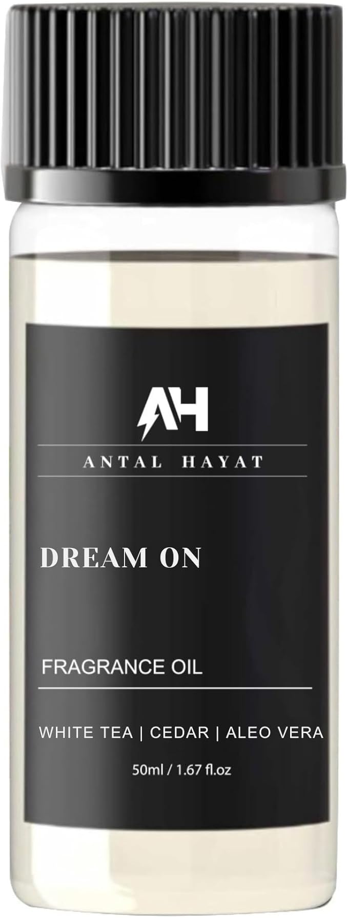 Antal Hayat Dream On Essential Oil Scent 50mL - Inspired by Westin Hotel - Home Luxury Scent - Antal Hayat Diffuser Oil - White Tea, Cedarwood, Amber, Musk - Diffuser Oil Blends for Aromatherapy