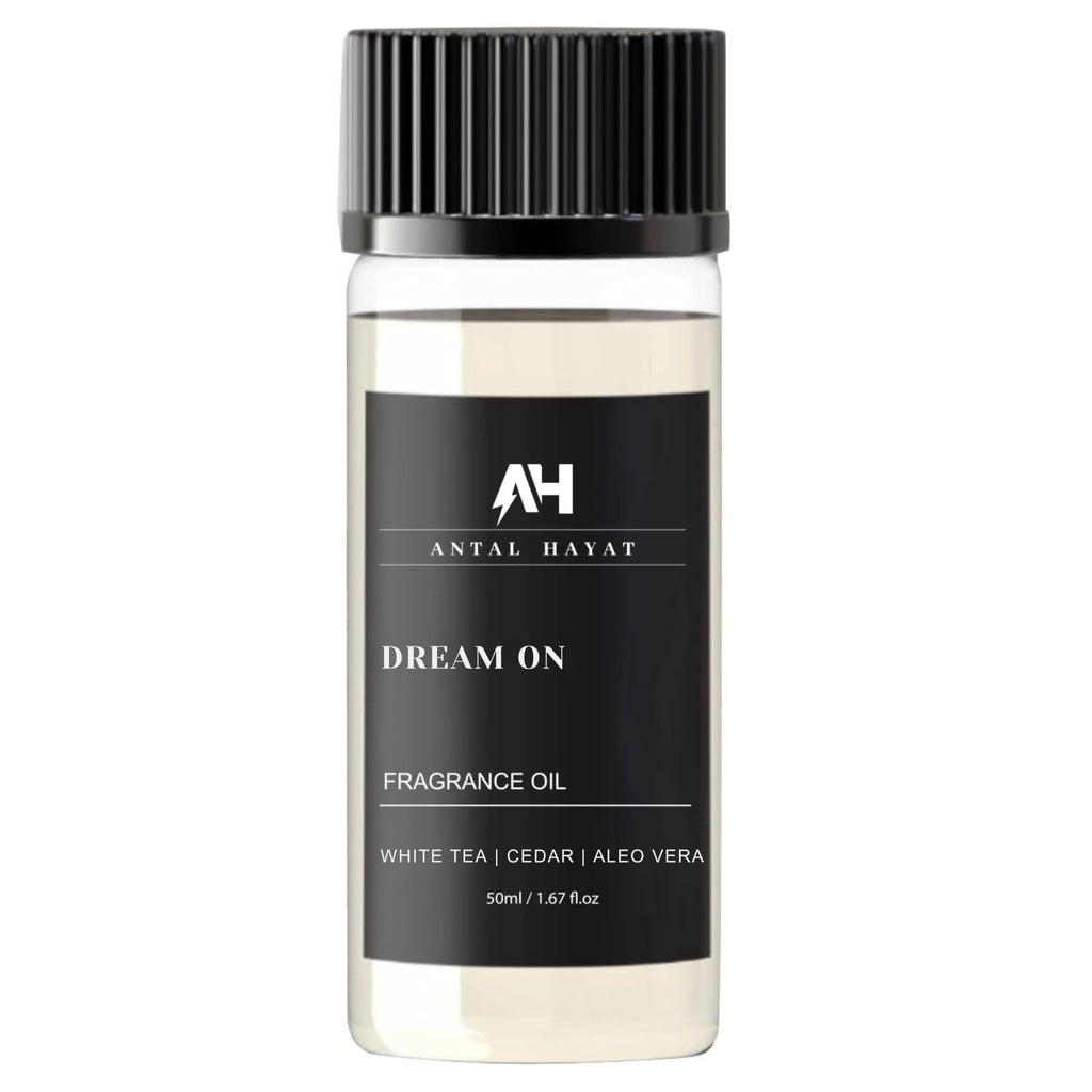 Antal Hayat Dream On Essential Oil Scent 50mL - Inspired by Westin Hotel - Home Luxury Scent - Antal Hayat Diffuser Oil - White Tea, Cedarwood, Amber, Musk - Diffuser Oil Blends for Aromatherapy