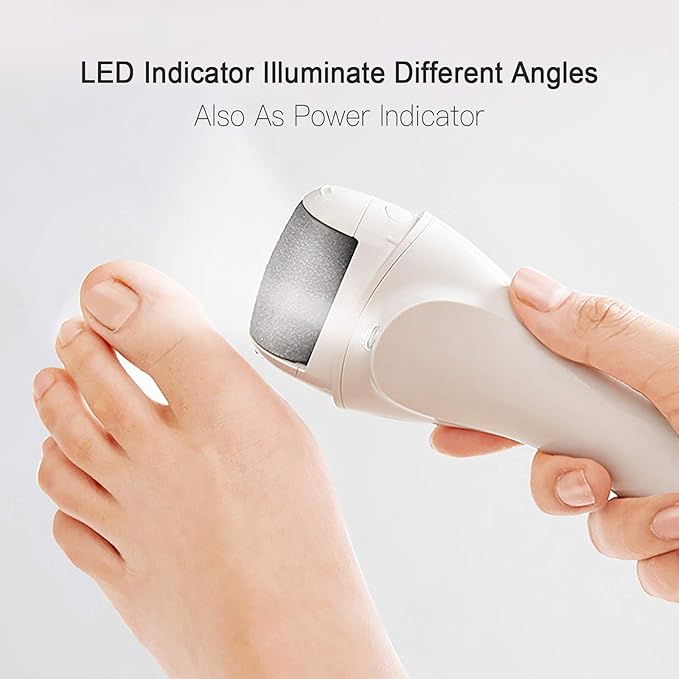 Electric Foot Callus Remover, Rechargeable Foot File for Dead Skin Care