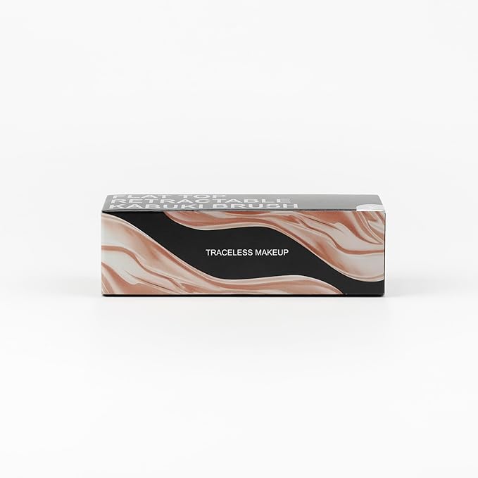 DUcare Self Tanner Brush Body Makeup Brush for Flawless Leg Makeup, Retractable Kabuki Foundation Brush for Face Body, Full Coverage Tanning Blend Applicator for Bronzer & Lotion Tan Mousse