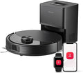 roborock Q10 S5+ Robot Vacuum and Mop, 10,000Pa Suction, Upgraded from Q8 max+, 70 Days Self-Emptying, Obstacle Avoidance, Sonic Mopping, Dual Anti-Tangle Design, Auto Mop Lifting, Black