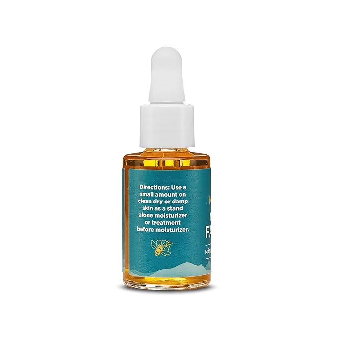 MELORA Manuka Face Oil (1 Oz) - Manuka Skin Care Facial Oil Serum for Dry or Sensitive Skin – Anti-Aging Oil for Face for Women & Men