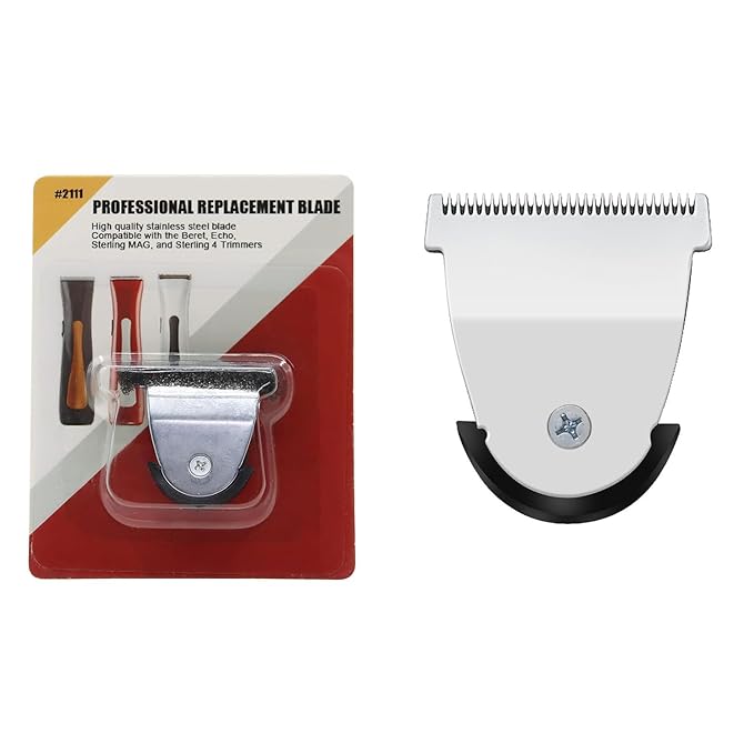 Mag Timmer Blade Replacement 2111 Blades for Wahl Sterling Mag, Silver