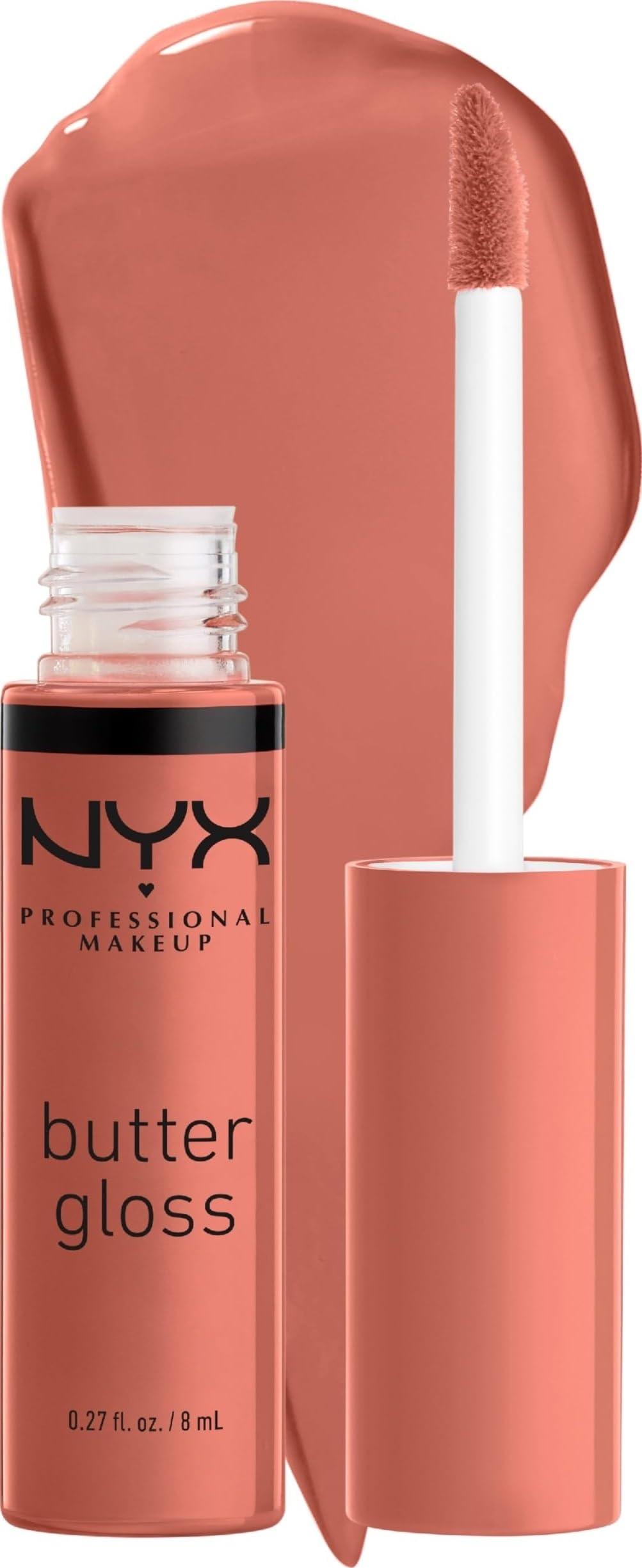 NYX PROFESSIONAL MAKEUP Butter Gloss, Non-Sticky Lip Gloss - Red Velvet (Deep Red)