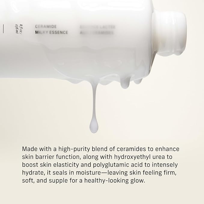 CYKLAR Ceramide Milky Essence Unscented Body Lotion for Dry Skin - 8 fl oz