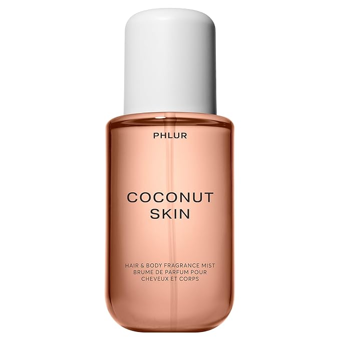 PHLUR Coconut Skin Body Mist, 8 Fl Oz – Hair and Body Perfume for Women