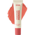 Handmade Heroes 100% Natural Vegan Tinted Lip Gloss with Hyaluronic Acid - Lightweight Moisturizing Soft Lipstick for Dry Lips - Cottage Core (Pink)