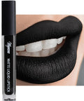 Mynena Hydrating Black Matte Liquid Lipstick, Long Lasting Lip Stain -Linda