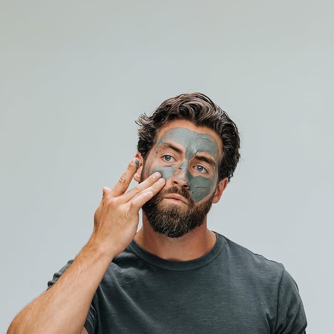 Caldera + Lab The Deep | Men's Detoxifying Clay Mask + Volcanic Ash, 3 Oz
