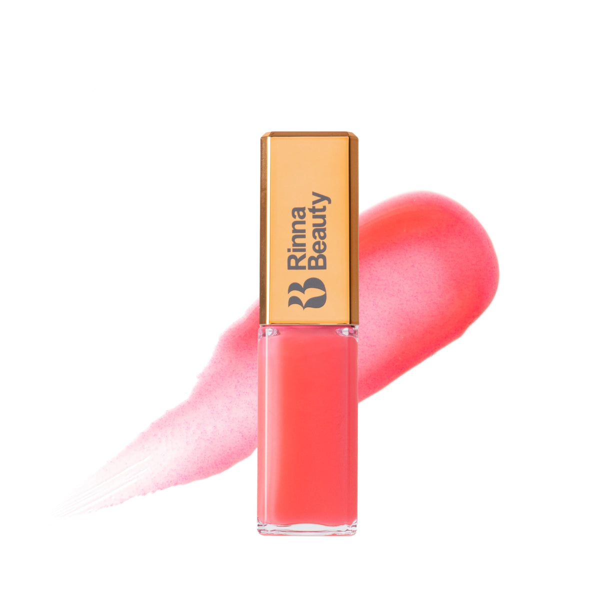 Rinna Beauty Larger Than Life Lip Plumping Oil - Power - Moisturizes & Hydrates Lips - Natural Plumping Over Time - Vegan, Cruelty-Free, & Paraben-Free 0.3 Fl Oz
