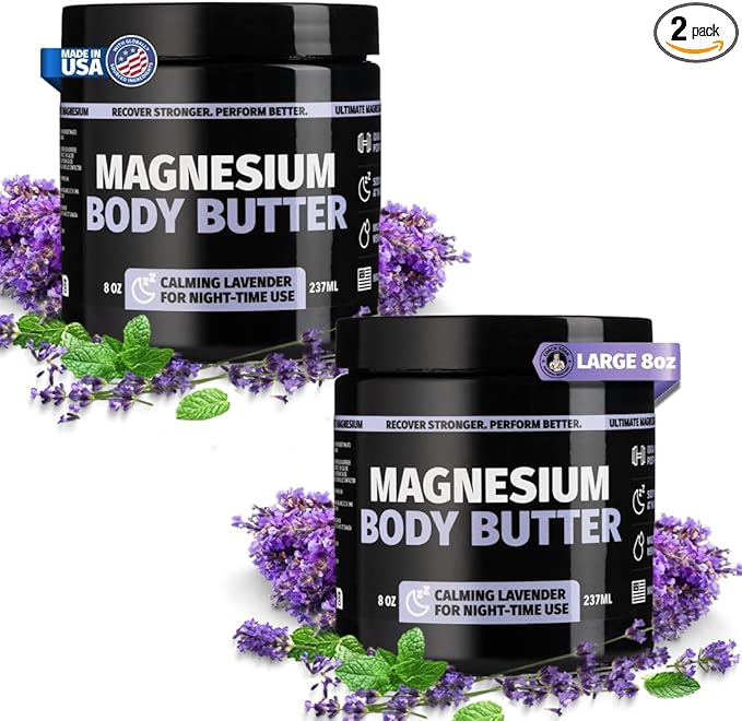 Coach Soak Nighttime Magnesium Body Butter - 16 oz, Lavender