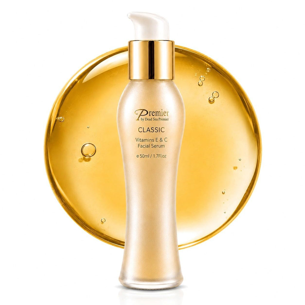 Premier Dead Sea Vitamin C Serum for Face, Brightening 1.7 Fl Oz