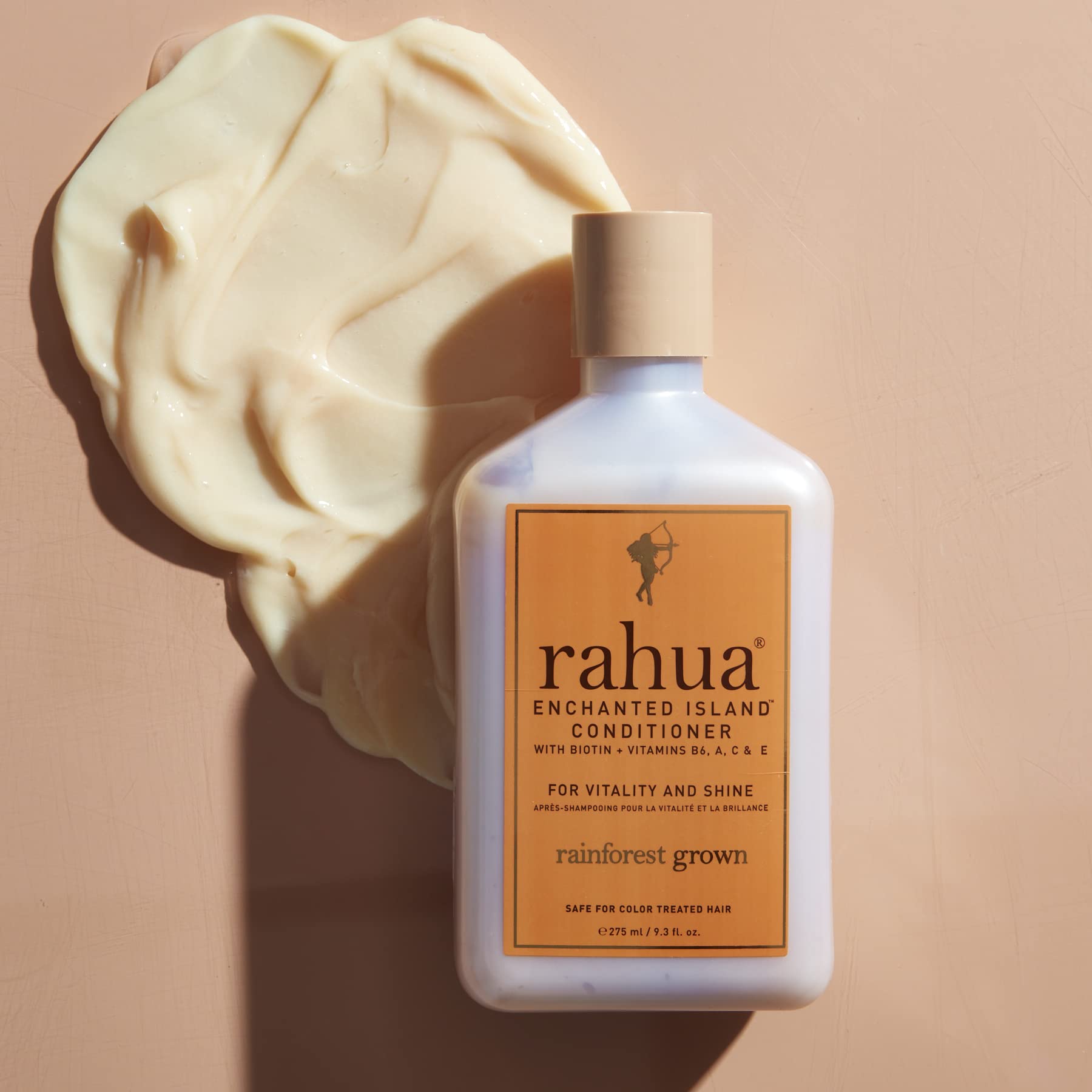 Rahua Enchanted Island Conditioner – Daily Strengthening Conditioner - Promotes Hair Growth - Biotin, Rahua Oil, Guava & Coconut – Shine & Vitality for Medium to Thick Hair - 9.3 fl oz