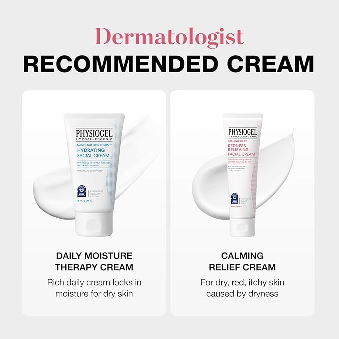 PHYSIOGEL Calming Relief Redness Relieving Facial Cream, 1.69 fl. oz.