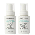 Dabble & Dollop Vanilla Kids 3-in-1 Foaming Body Wash, Shampoo & Bubble Bath – Tear-Free, Gentle, Natural-Origin, Hypoallergenic and Safe for Sensitive Skin (8 fl oz, Pack of 2)