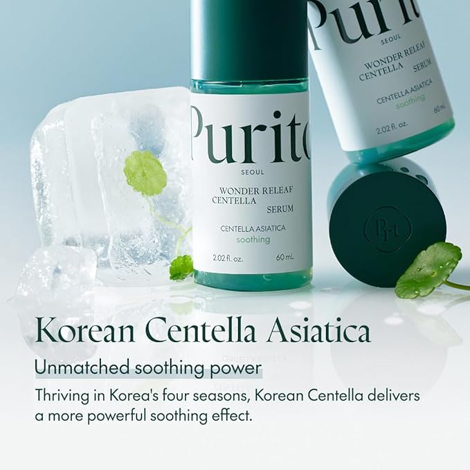 PURITO Centella Serum | Ampoule Serum For Sensitive Barrier Repair, 2 fl oz