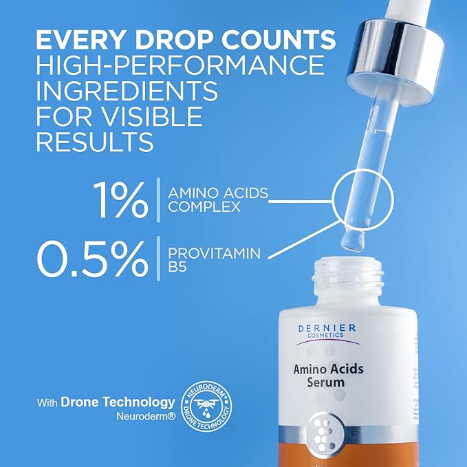 Dernier Amino Acid Face Serum, Provitamin B5, Hydration & Barrier Support