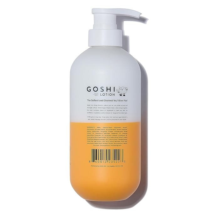 GOSHI Super Vitamin Body Lotion - pH-Balanced, 20 oz