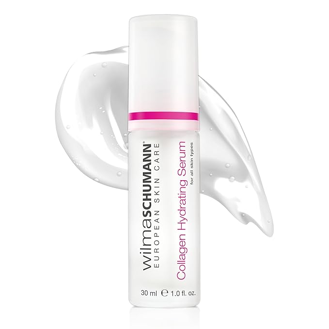 Wilma Schumann Collagen Hydrating Serum, Face Serum for Women, 1 oz