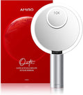 AMIRO 9"LED Makeup Mirror with 10X Magnification,3Colors&6 Brightness,White