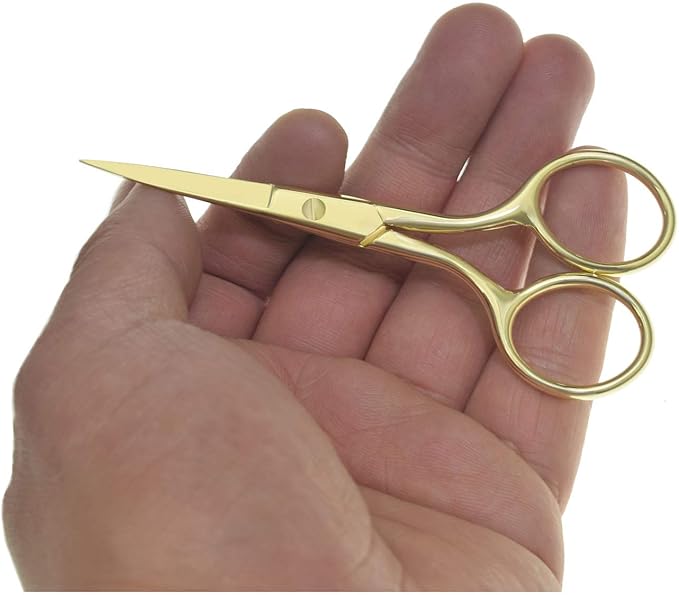 Motanar Multicolor Professional Grooming Scissors for Facial Hair Removal