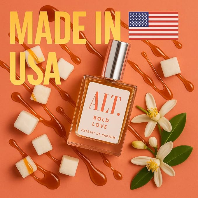 ALT. FRAGRANCES Bold Love - Inspired by Love Dont be Shy Perfume for Women, Extrait de Parfum, Long Lasting Fragrance, Warm Marshmallow Vanilla Scent, 60ml