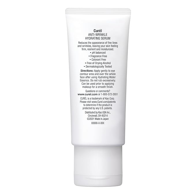 Curel Japanese Skin Care Anti-Wrinkle Hydrating Serum, 1.3 fl oz