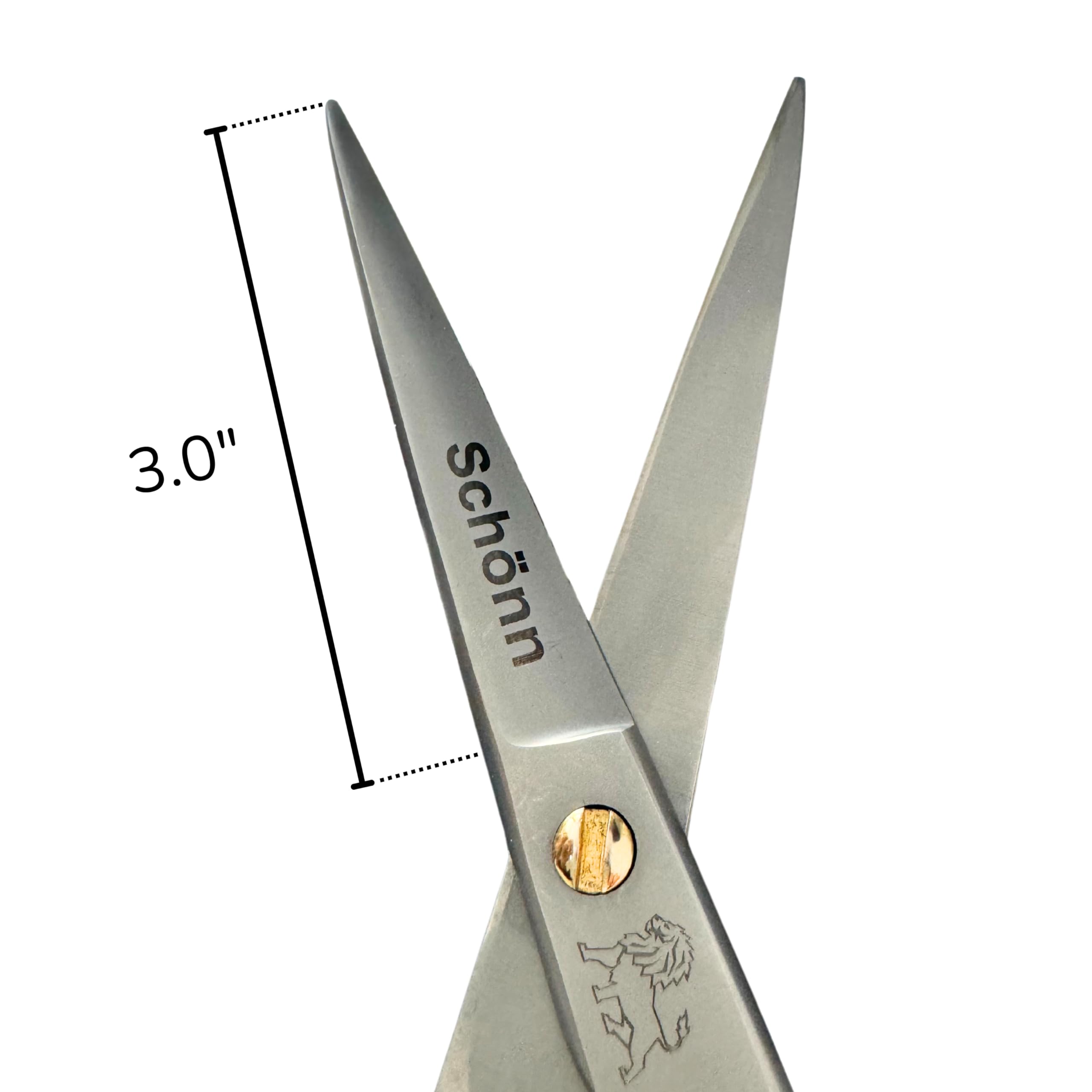 Hair Cutting Scissors, Schönn 6.5 Inches Hair Scissor, Professional Right-Handed Barber Shears - German Stainless Steel, Hand Sharpened Premium Scissors