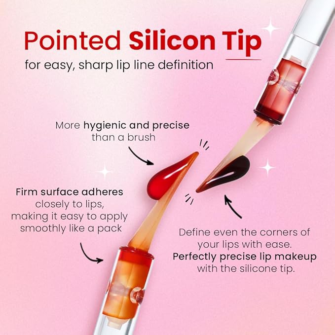 Earlyance Peel Off Natural Watercolor Lip Tattoo Liner (6g), 24hr-Long Lasting Korean Lip Stain, Transfer-Proof Matte Blush Coral with Gentle Plumping for Bareface Look (Daisy Coral)